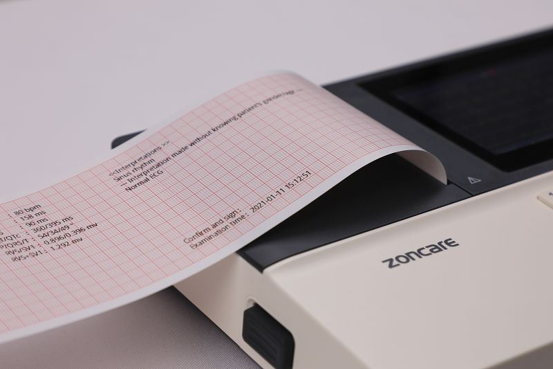 mobile 3 channel ECG Machine(001)